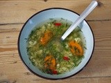 Polish chicken soup