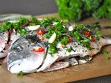 Sea bream en papillote