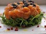 Smoked and fresh salmon affair