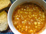 Ρεβίθια σούπα με κοφτό μακαρονάκι, μια ιταλική συνταγή