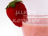 Smoothie φράουλας light