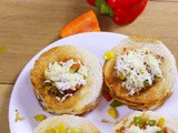 Cheesy Veg Disc | Sandwich Recipe | Bread Recipes