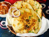 Crispy Cheese Garlic Kulcha Recipe