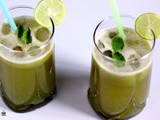 Cucumber Mint Lemonade Recipe – Indian Juice Recipe