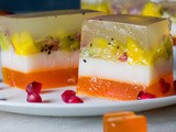 How To Make Fruit Jelly Cake Dessert