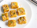 Kesaria Milk Powder Barfi Recipe| Indian Sweet Recipes