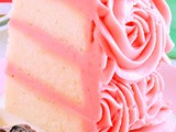 Raspberry Pink Velvet Cake with Cream Cheese Frosting
