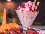 Strawberry Ice cream Without Ice Cream Maker