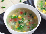 मीठे मकई सूप रेसिपी | Sweet Corn Soup Recipe In Hindi
