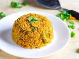 Tawa Pulao Recipe tossed with Green Veggies