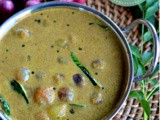Ulli Theeyal ~ Pearl Onions in a Roasted Coconut and Spices Sauce | a Kerala Recipe