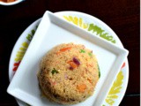 Vegetable Rawa / Rava Upma ~ Semolina Breakfast Porridge
