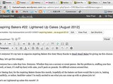 Aspiring Bakers #22: Lightened Up Cakes (August 2012)