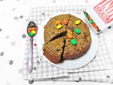 Single Serving Cookie Cake (Reduced Fat, Vegan & Whole Wheat)