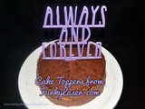 Cake Toppers from Funky Laser