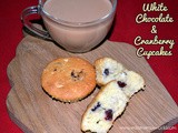 Cranberry White Chocolate Cupcakes