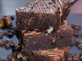 Mocha Walnut Brownies : recipe