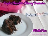 Triple Chocolate Cherry Brownies