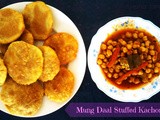 Moong Daal Stuffed Kachori