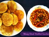 Moong Daal Stuffed Kachori