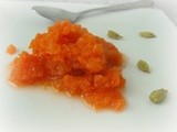 Gem de morcovi cu apa de trandafiri si cardamon - Carrot jam with rose water and cardamon