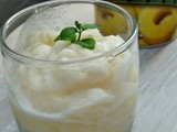 Sorbet de ananas - Pineapple sorbet