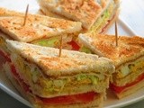 Easy Breakfast Club Sandwich