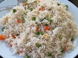 Recipe for Perfect White Veg Pulao / Pilaf