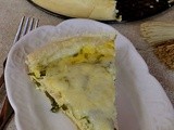 Kiš od sremuša – Wild Garlic Quiche