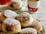 Krofne iz rerne punjene Nutellom