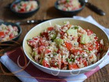 Orijentalna kuskus salata