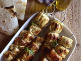 Pileći suvlaki (Greek chicken souvlaki)