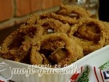 Prženi kolutovi luka – Onion rings