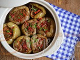 Punjene posne paprike sa orasima