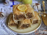 Rolovana baklava sa kiselim jabukama