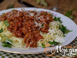 Sos od mesa iz krčka (Slow Cooker Meat Sauce)