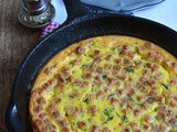Zapečeni omlet od guščjih jaja