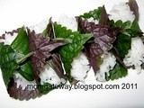Palate Cleanser: Shiso Sushi and Giveaway Reminder