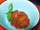 Sweet Potato Bison Meatballs