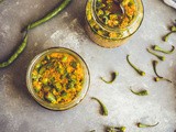 Green Chilli Pickle Recipe | How to make Hari Mirch ka Achar (Video Tutorial/Recipe)