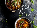Sprouted HuruLi Saaru And Usli Recipe | Sprouted Horse Gram Curry and Stir Fry