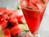 Χυμός Καρπουζιού με Αγγουράκι - Watermelon-Cucumber Cooler