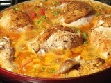 Arroz con Pollo – Chicken with Saffron Rice and Peas