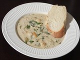 Laura’s Clam Chowder and Fresh Sourdough Bread