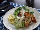 Sunday Seafood Risotto and Caesar Salad