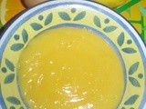 Lemon Custard Or Lemon Filling / Crème Anglaise Au Citron
