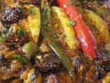 Tajine Bouzroug / Moroccan Style Mussels / Les Moules à la Marocaine Cuites Dans Tajine