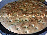 Rosemary Focaccia in the Bread Machine