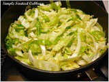 Simple Sauteed Cabbage