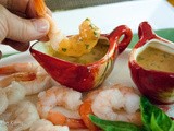 Appetizer Recipe: Shrimp with Spicy Chili Garlic Peanut Sauce